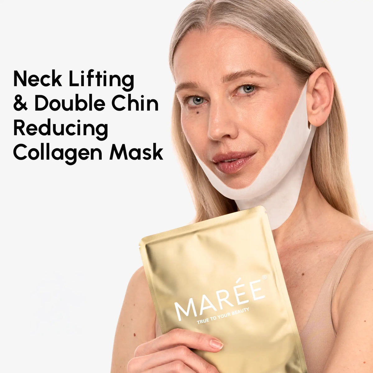 24K Gold Chin and Jawline Lifting Mask