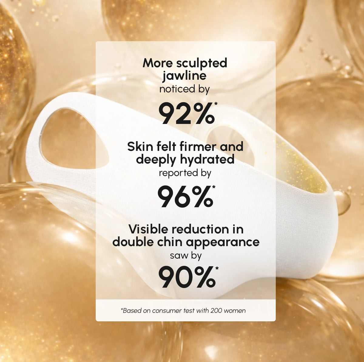 24K Gold Chin and Jawline Lifting Mask