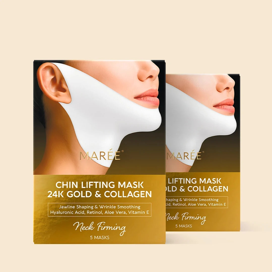 24K Gold Chin and Jawline Lifting Mask