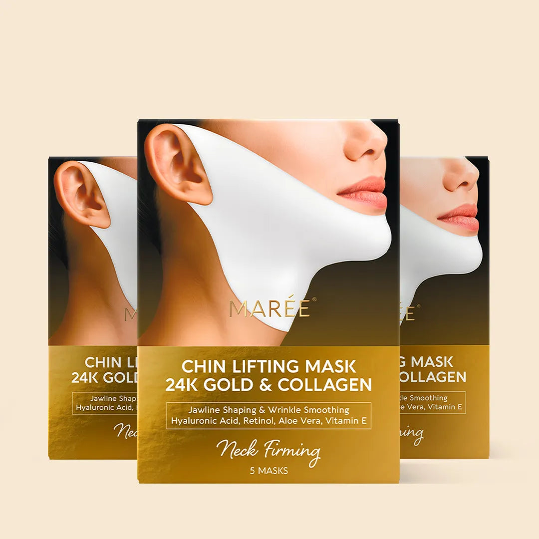 24K Gold Chin and Jawline Lifting Mask
